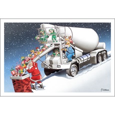 Concrete & Cement Christmas Cards - Paul Oxman Publishing