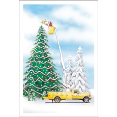 Tree Service Christmas Cards - Paul Oxman Publishing