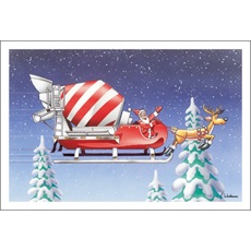 Concrete & Cement Christmas Cards - Paul Oxman Publishing