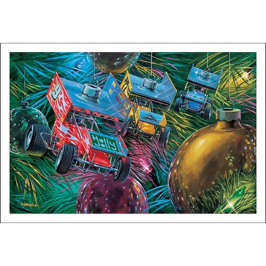 Sprint Car Ornaments