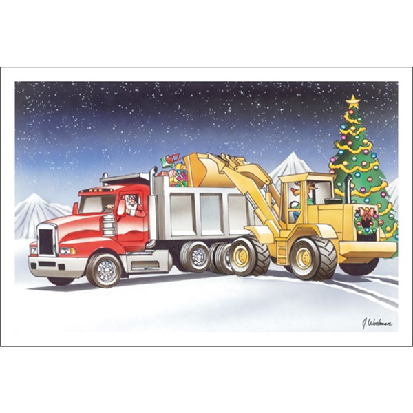 Loader And Dump Truck