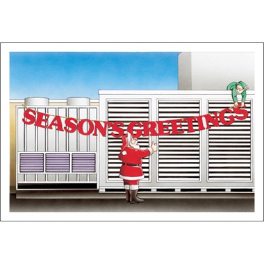 Seasons Greeting A/C Unit