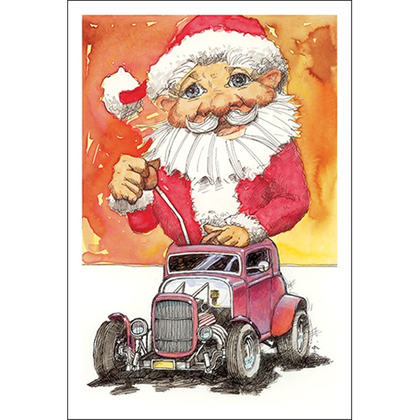 Santa & His Toy Street Rod