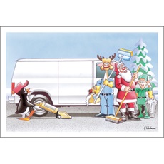 Janitorial Christmas Cards - Paul Oxman Publishing