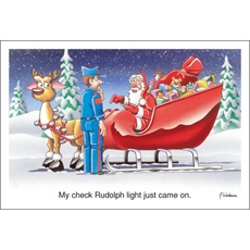 My Rudolph Light Is On