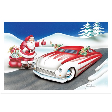 Elf Driving Mercury Style Car