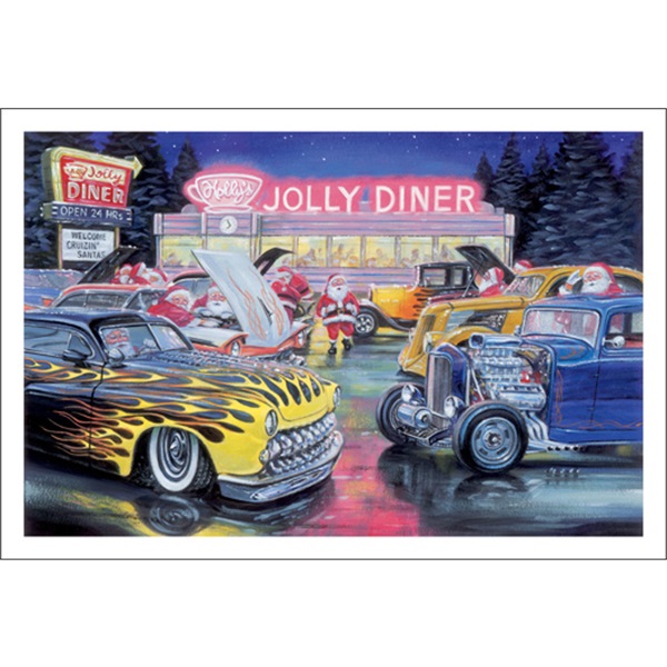 Car Show At The Jolly Diner