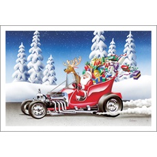 Stock Cars Christmas Cards - Paul Oxman Publishing