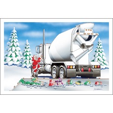 Concrete & Cement Christmas Cards - Paul Oxman Publishing