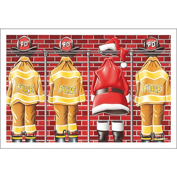 Firefighter Santa Suit