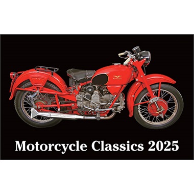 Classic Motorcycles 2025 Calendar