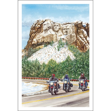 Cruising Mount Rushmore