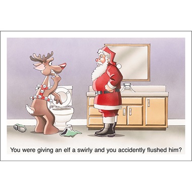 You Gave An Elf A Swirly?