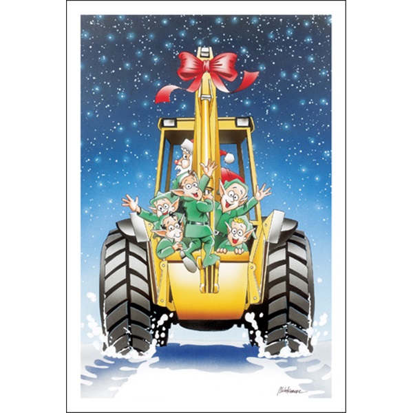 Elves In Backhoe