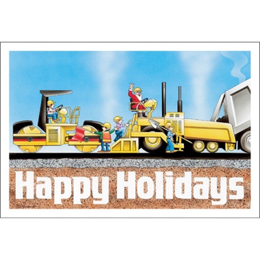 Happy Holidays Paving