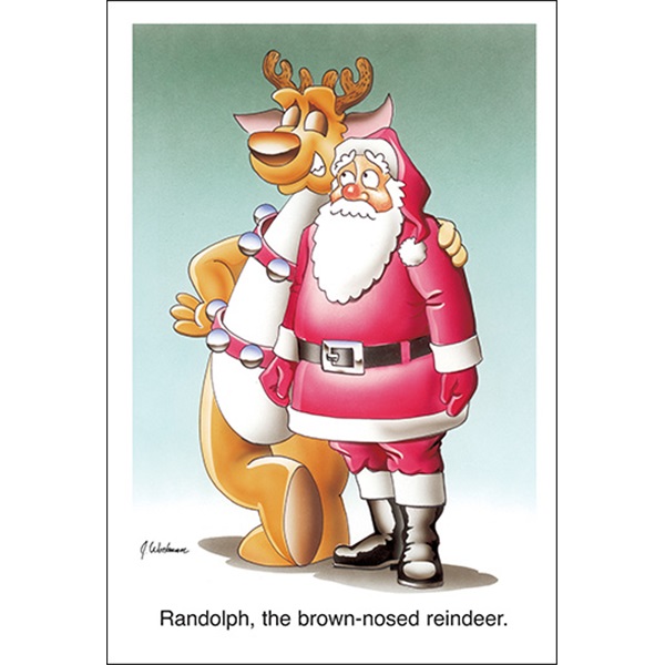 Brown Nose Reindeer