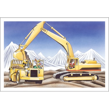 Excavator And Roller