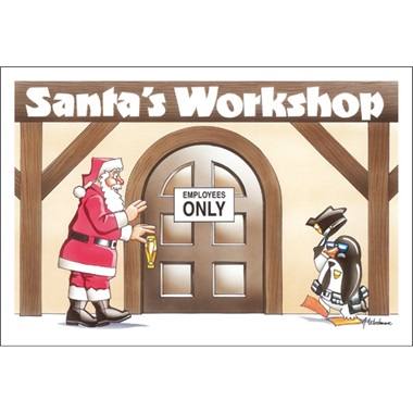 Santa's Shop Employees Only