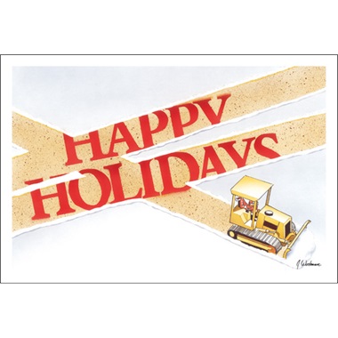 Happy Holidays Snow Plowing