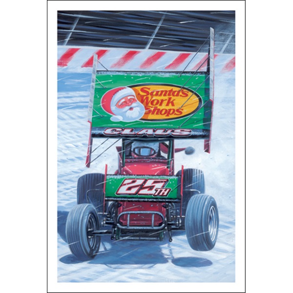 Santa's Work Shop Sprint Car