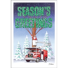 Season's Greeting Bucket Lift